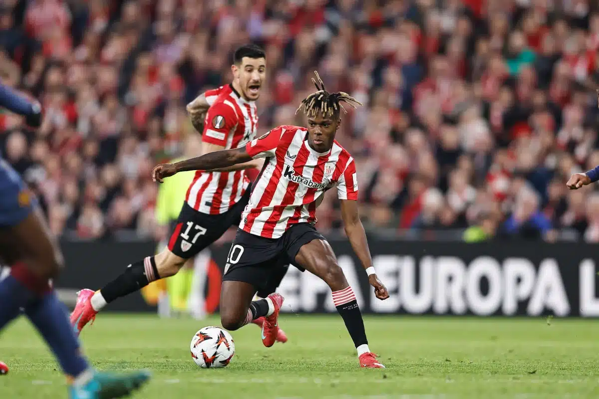 Nico Williams (Bilbao) : 1/8 de finale retour de l'UEFA Europa League