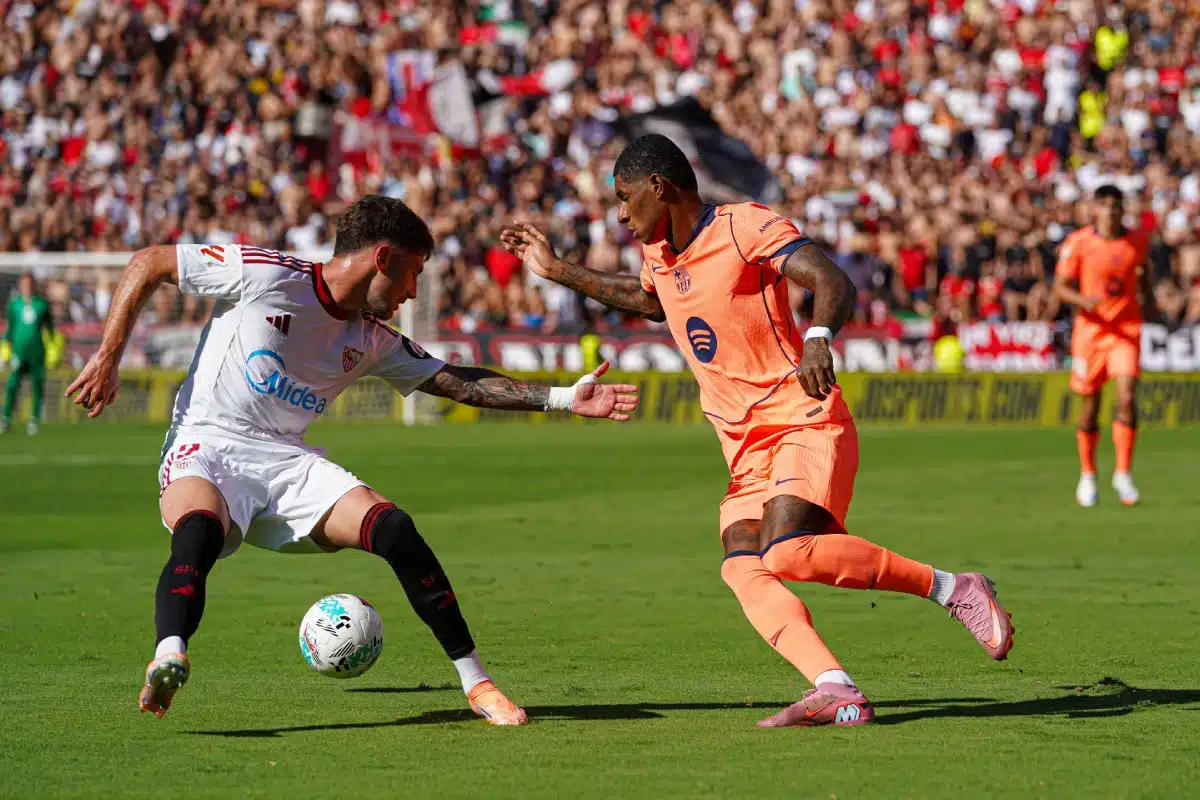 Marcus Rashford (FC Barcelone) lors du match de LaLiga, octobre 2025